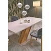 BASSO chair honey oak / CREMONA 96 (pilkas)
