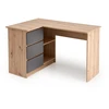 Halmar Stalas BEGA Desk Artisan Ąžuolo / Grafito Spalvos