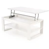 BETTY lifting top coffee table, color: baltas
