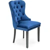 MIYA chair juodas/dark mėlynas