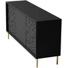 BULLET KM-1 chest, juodas / auksinis