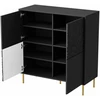 BULLET KM-2 chest, juodas / auksinis