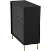 BULLET KM-2 chest, juodas / auksinis