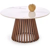 CARINA c.table beige marble / walnut