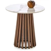 CARINA_S c.table beige marble / walnut