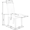 CLARION chair, color: honey oak / RIVIERA 91