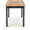 COBALT table, color: wotan oak/juodas