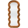 CONFETTO standing mirror or wall mirror, cinnamon
