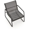 CONOR garden set (sofa + 2 chairs + coffee table), dark pilkas / light pilkas