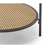 DAKOTA coffee table, smoked / natural