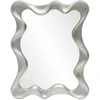 DECO wall mirror, antique sidabrinis