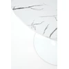 DENVER table, color: top - baltas marble, legs - baltas