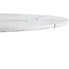 DENVER table, color: top - baltas marble, legs - baltas