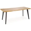 DICKSON 2 extension table 150-210, natural / juodas