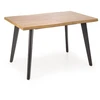 DICKSON 2 extension table 150-210, natural / juodas