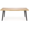 DICKSON 2 extension table 150-210, natural / juodas