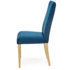 DIEGO 3 chair, color: quilted velvet Stripes - MONOLITH 77