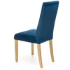 DIEGO 3 chair, color: quilted velvet Stripes - MONOLITH 77