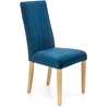DIEGO 3 chair, color: quilted velvet Stripes - MONOLITH 77