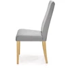 DIEGO 3 chair, color: quilted velvet Stripes - MONOLITH 85
