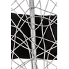 EGGY garden chair juodas / pilkas