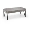 EMILY c.table, color: concrete / juodas