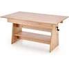 ERIKA lifting coffee table, color: artisan oak