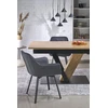 FANIS extension table, natural / juodas