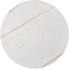 FATIMA set of two coffee tables, baltas marble / auksinis