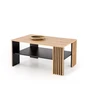 FEMINA c.table, artisan oak / juodas