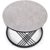 FLAMINGO set of 2 coffee tables, pilkas marble