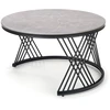 FLAMINGO set of 2 coffee tables, pilkas marble