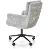 FLORES swivel armchair, light pilkas
