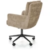 FLORES swivel armchair, light ruda