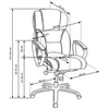 FOSTER chair color: juodas