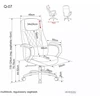 Fotelis Fotel Q-07 pasukama kėdė