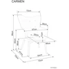 Fotelis Signal Meble Fotel Viešbutis „Carmen Raven“