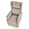 Fotelis AGUSTIN M recliner with massage function, color: beige