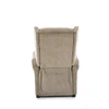 Fotelis AGUSTIN M recliner with massage function, color: beige