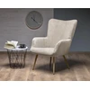 Fotelis AMARO leisure chair, cream