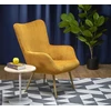 Fotelis AMARO leisure chair, mustard