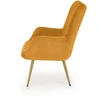 Fotelis AMARO leisure chair, mustard