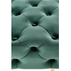 Fotelis ATHENA bench color: dark žalias / auksinis