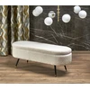 Fotelis AVEIRO bench with storage funstion, creamy