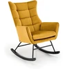 Fotelis BAZALTO char mustard