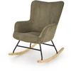 Fotelis BELMIRO rocking chair, olive