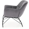 Fotelis BELTON leisure chair color: pilkas