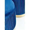 Fotelis MONTY set of two stools: color: dark mėlynas