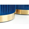 Fotelis MONTY set of two stools: color: dark mėlynas