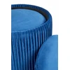 Fotelis Blue MONTY set of two stools: color: dark mėlynas
